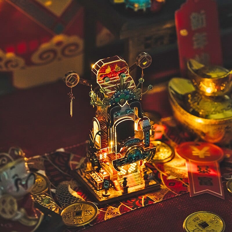 Đồ Chơi Lắp Ráp Mô Hình 3D Bằng Kim Loại MU Châu Báu Của Thần Tài [Chưa Rá