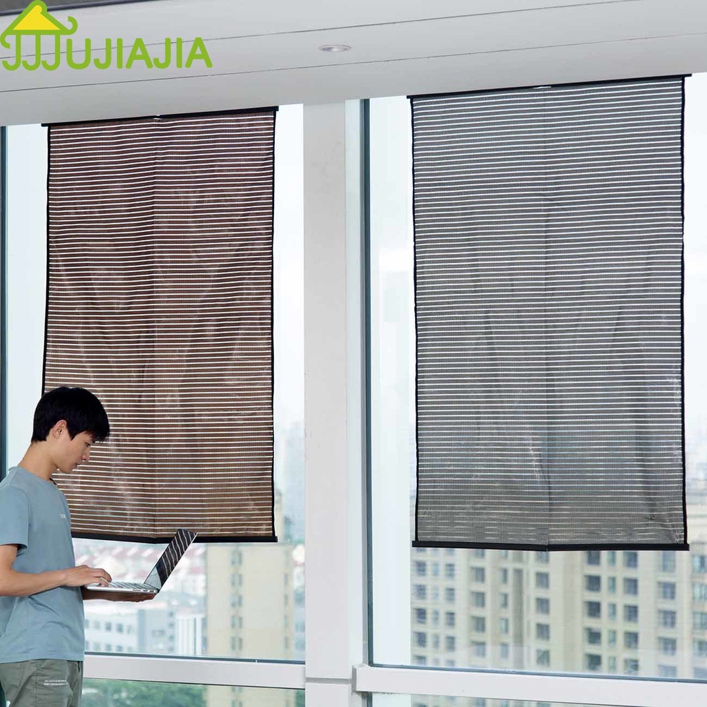 Rèm che cửa sổ JUJIAJIA chống nắng có thể điều chỉnh dễ lắp đặt tiện lợi