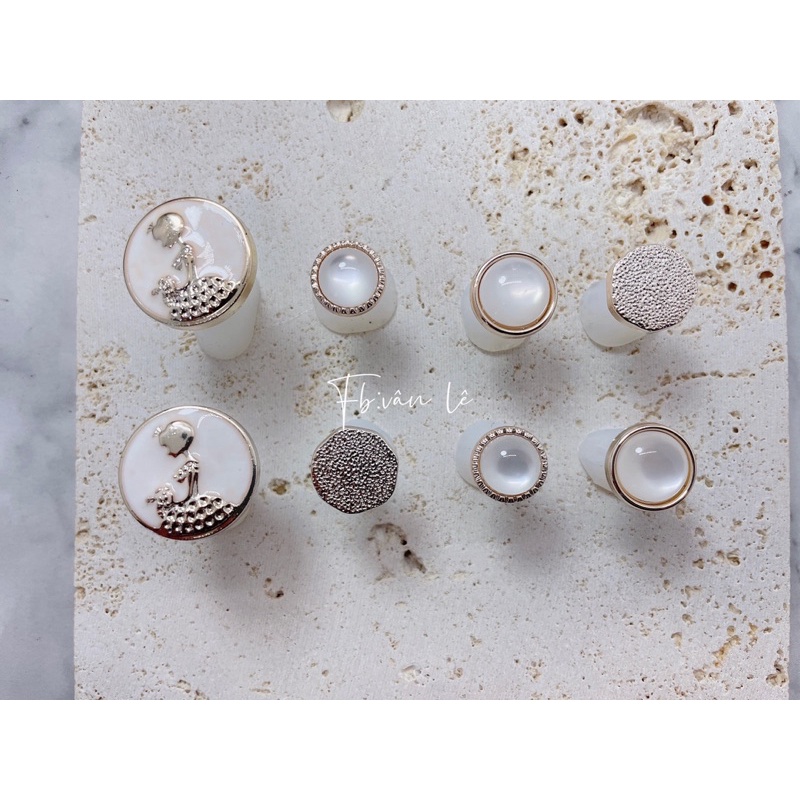 Phụ kiện tách ngón chân móng đẹp bộ 8 cái