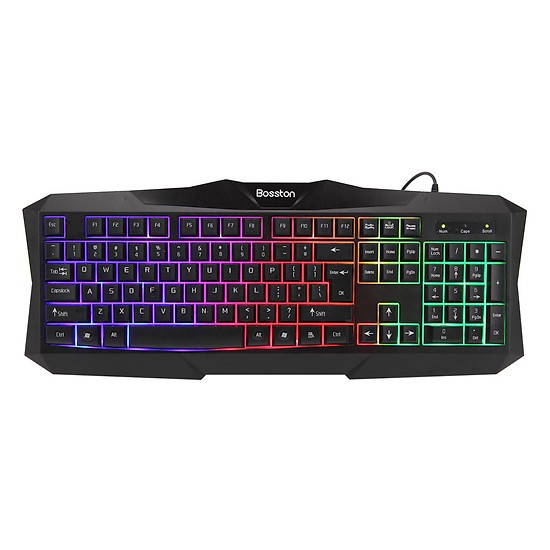 Bàn phím Game Led 7 màu Bosston X19