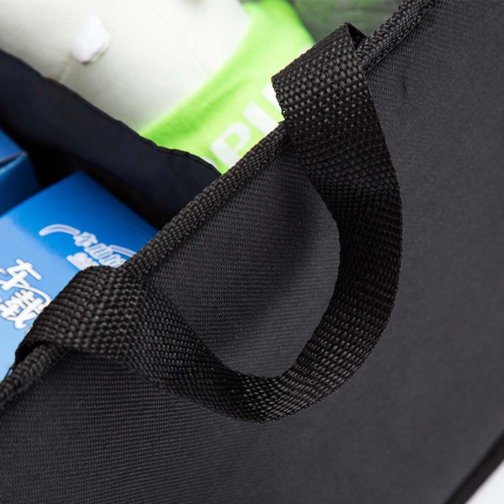 Hộp Đựng Đồ Bằng Vải Oxford Siêu Bền Có Thể Gấp Gọn Trang Trí Nội Thất Xe Hơi
