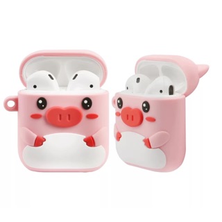 Case silicone tai nghe airpods Lợn hồng Xdoria