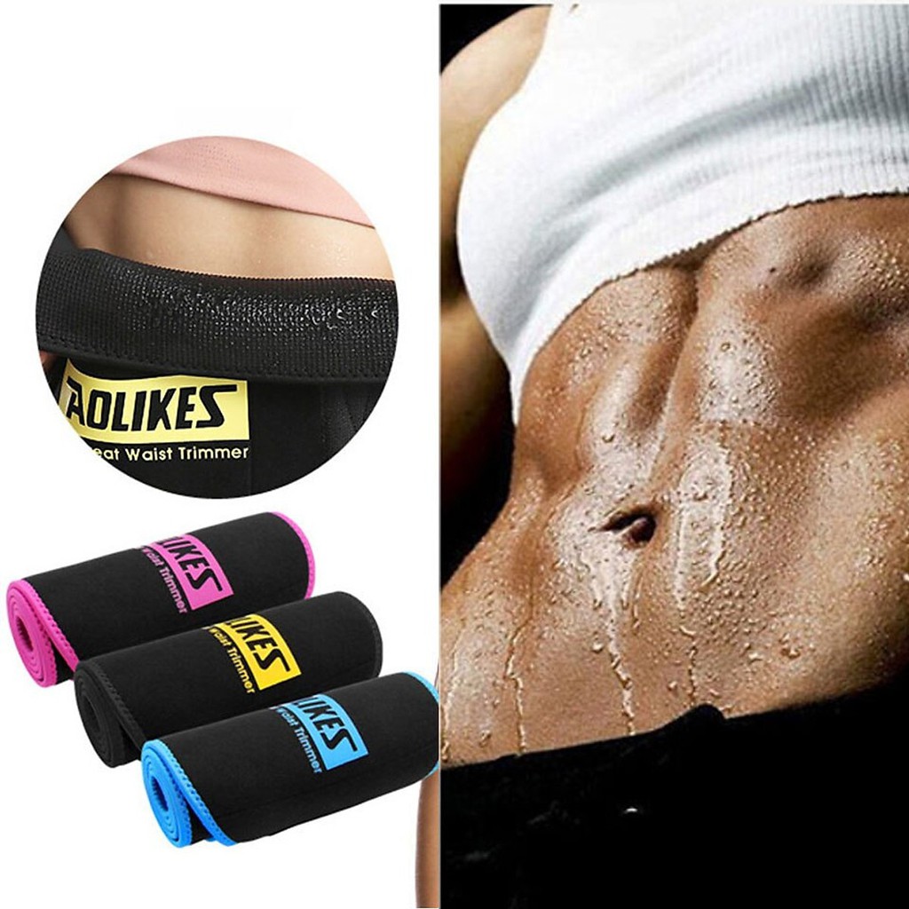 Đai Nịt Bụng Giảm Eo Hỗ Trợ Đốt Mỡ Bụng Hiệu Quả Aolikes (Có Túi Đựng Điện Thoại)