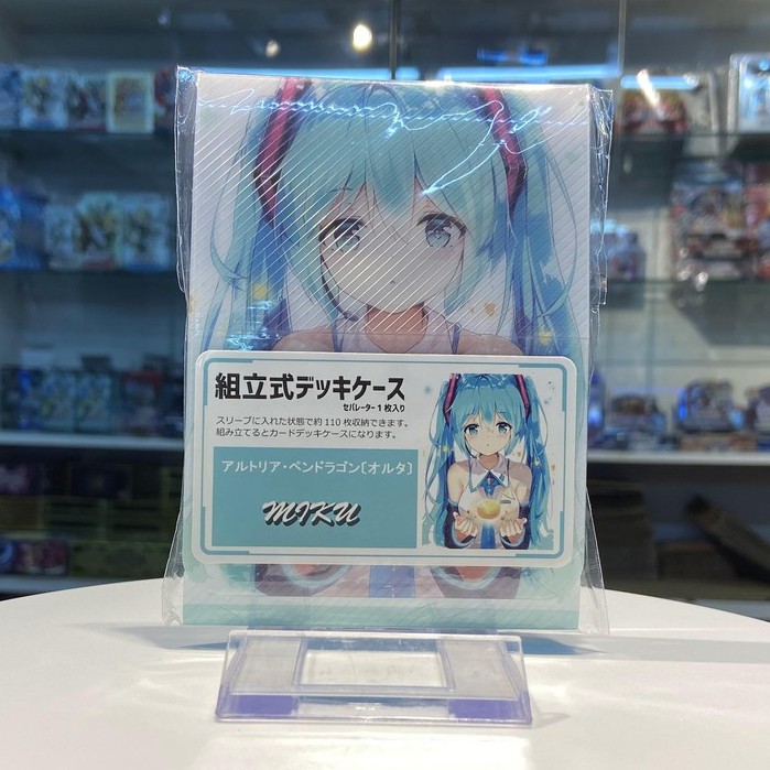Hộp Đựng Thẻ Bài Card Game Yugioh, MTG, Vanguard, Pokemon Hình Hatsune Miku