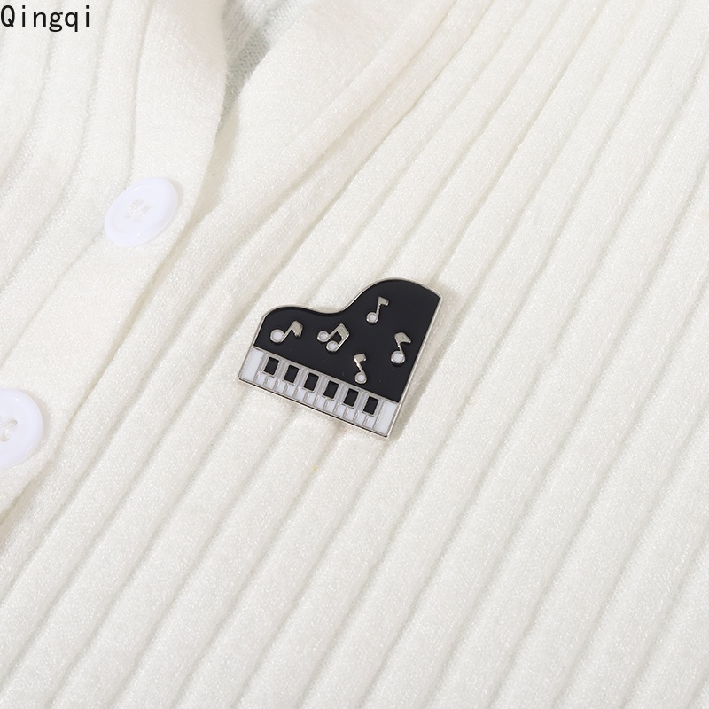 Ghim cài áo Miss Zoe hình nhạc cụ hoạt hình sáng tạo cho bé