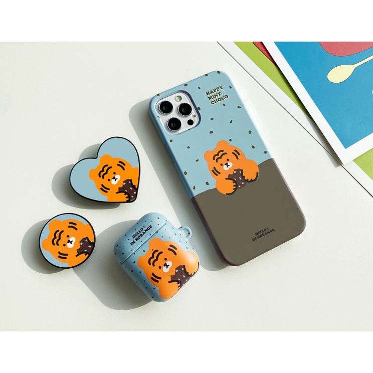 Korea MoMoCase Grips  tiger  Compatible for iPhone All models Samsung
