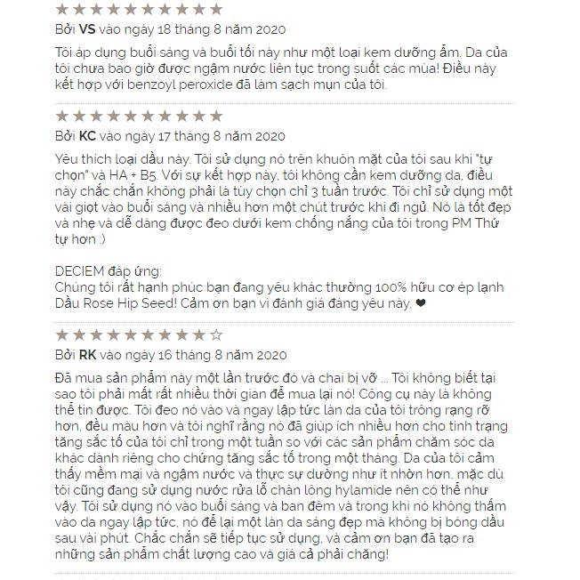 [BILL CANADA] Tinh dầu The Ordinary 100% Organic Cold-Pressed Rose Hip Seed Oil | BigBuy360 - bigbuy360.vn