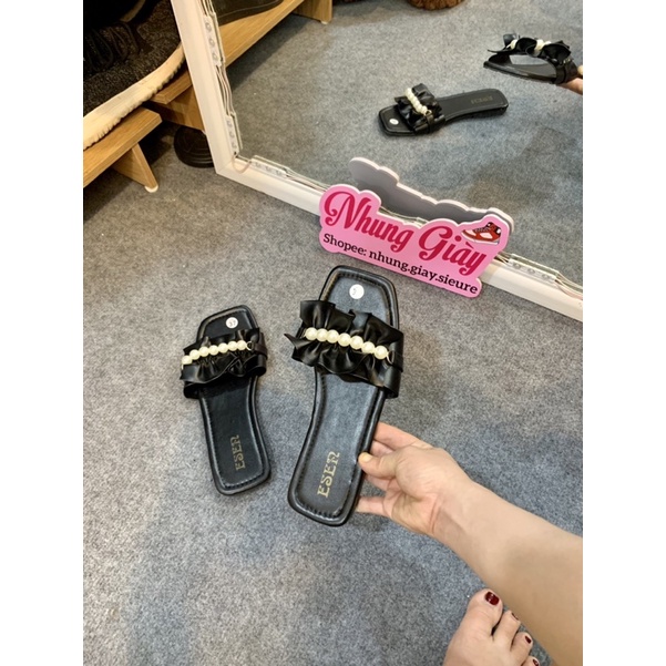 Dép lê nhún bèo ngọc siêu xinh đế bệt mã 792