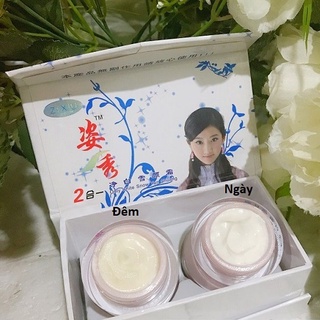 Bộ đôi kem H2O mờ nám trắng da 2in1