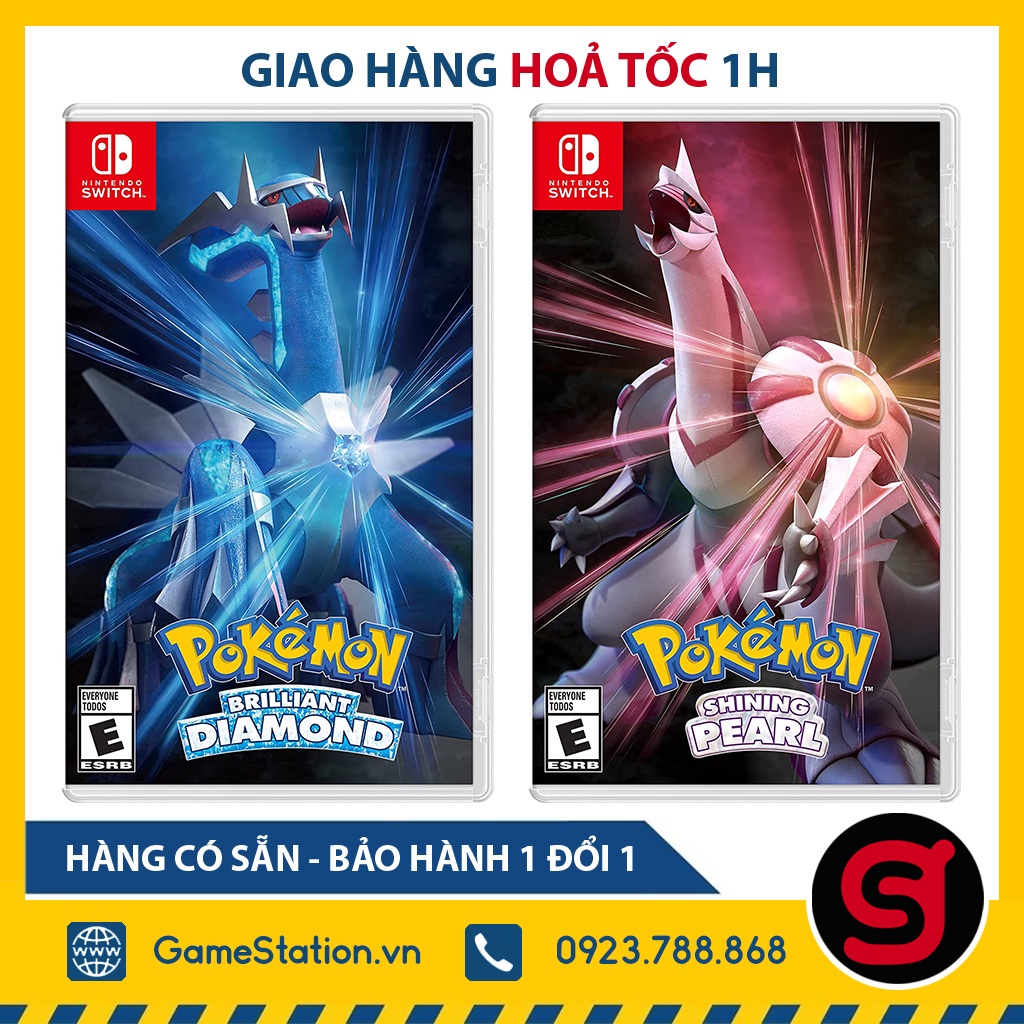 Băng Game Pokemon Brilliant Diamond Và Pokemon Shining Pearl - Cho Nin