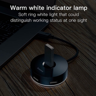 Original Baseus USB HUB USB 3.0 USB C HUB for MacBook Pro Surface USB Type C Adapter USB 2.0 with Micro USB