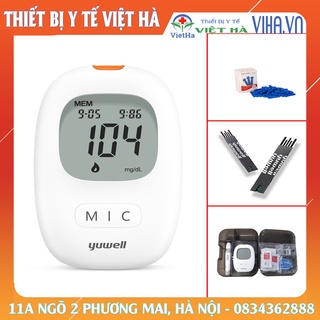 Máy đo tiểu đường yuwell accusure 710 - tặng kèm 10 kim + 10 que thử đường huyết