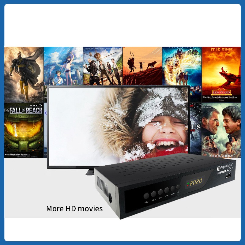 Combo Dvb-S2 / T2 / C Mới 2020 Alphabox X8 +