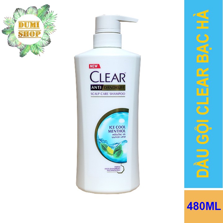 Dầu gội Clear Thái Lan các loại 450ml-480ml