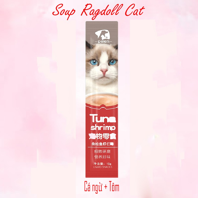 Súp thưởng cho mèo Ragdoll Cat thanh 15gr