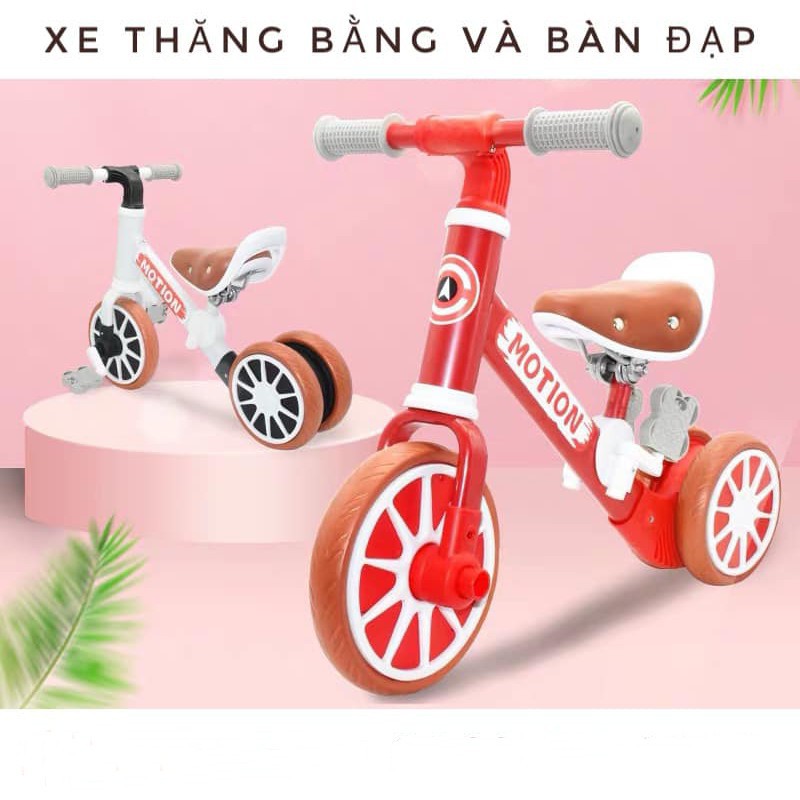 Xe chòi chân  kết hợp xe đạp phiên bản mới cho bé