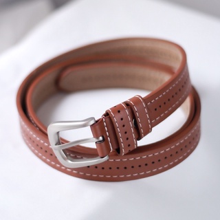 Thắt lưng viền chỉ thêu dáng vintage 38 | flanh