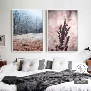 🍁Sale sập sàn 🍁 tranh Canvas cao cấp trang trí nội thất - Tặng kèm đinh treo tường 3 chân [H003]