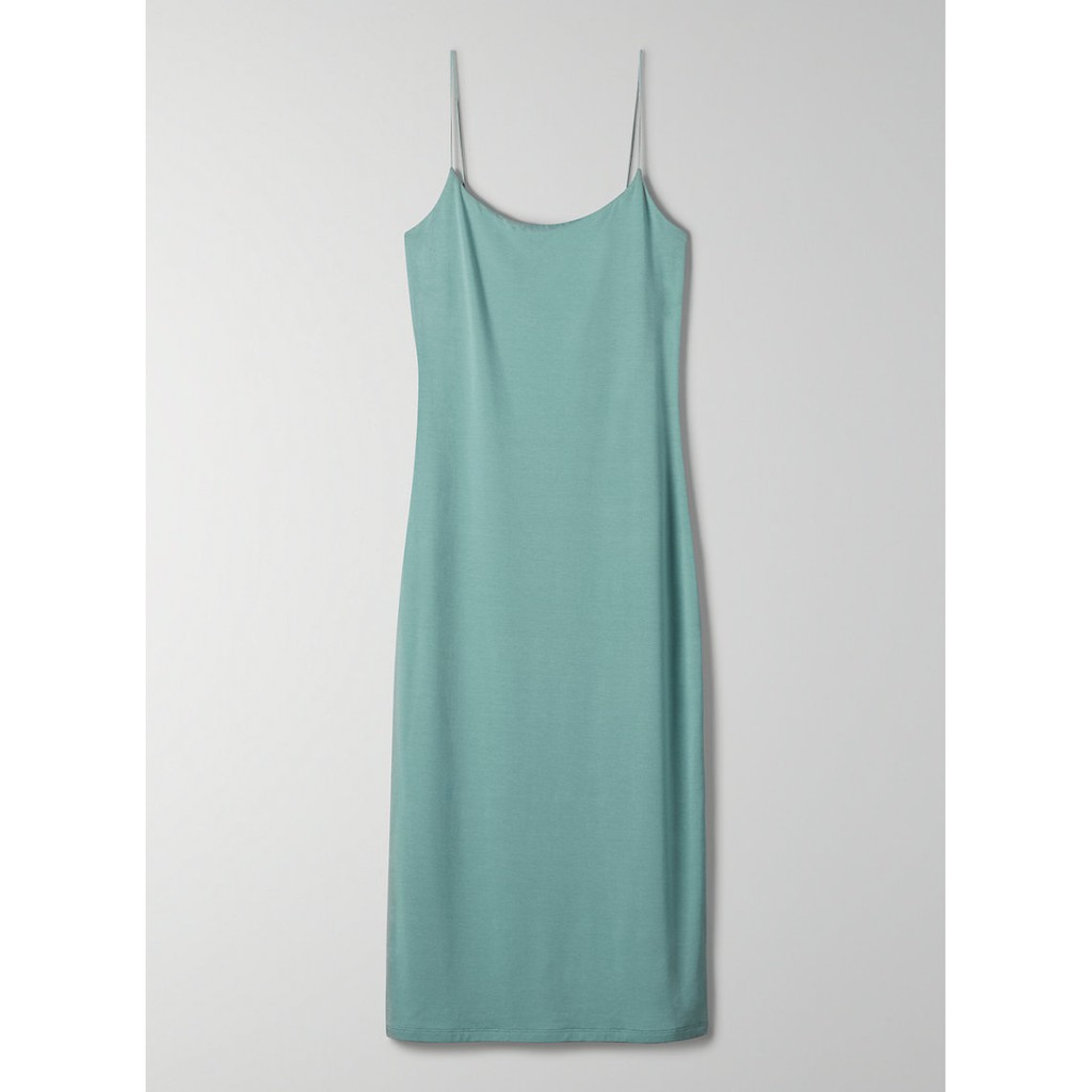 Đầm body hai dây mảnh Wilfred Tiny Midi Dress 82087