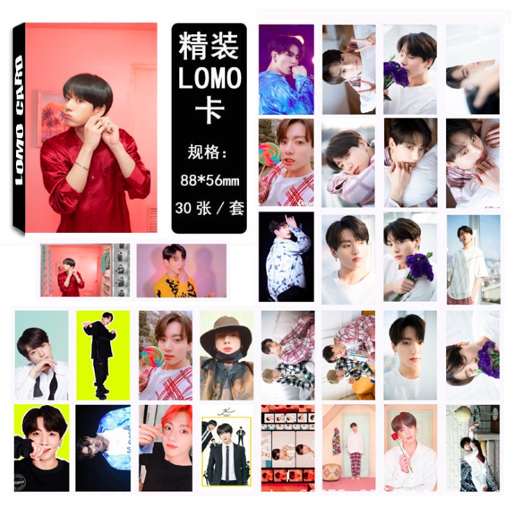 LOMO CARD JUNGKOOK 8 MẪU LOMO BTS