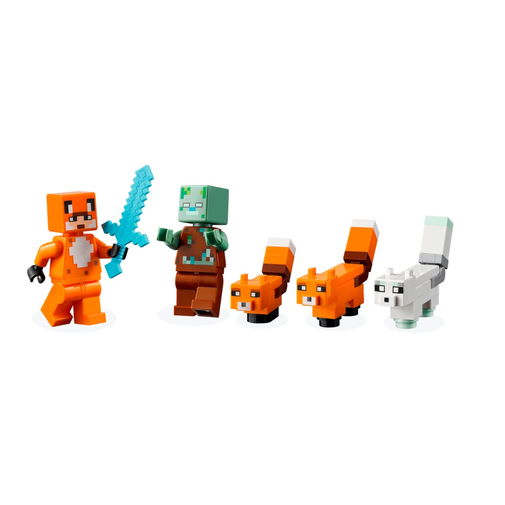 Lego HaHa - Lego Minecraft - Nhà Cáo - 21178