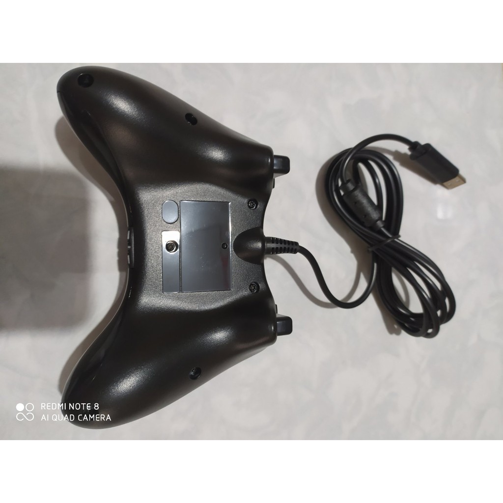 [Loại 1] Tay cầm chơi game cho máy tính FO4 kiểu Xbox 360 có rung - LED XANH LÁ | BigBuy360 - bigbuy360.vn