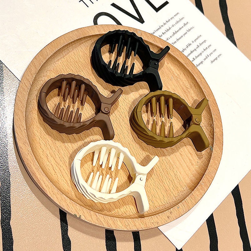 Kẹp Tóc Càng Cua Đuôi Ngựa Chỉnh Sửa Tóc Đuôi Ngựa Kiểu Mới 2022 Cho Nữ