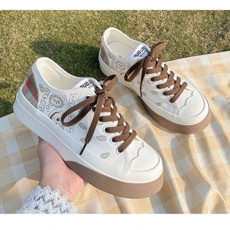 Giày Thể Thao Nữ Cute - Sneaker Nữ - Thời Trang Đường Phố - Glow Pink - Có Box