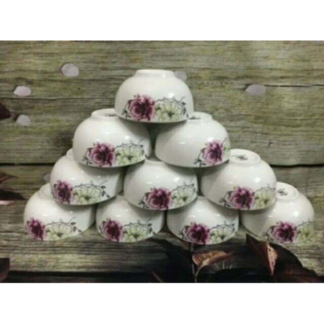 5 chén sứ đựng mắm hoa