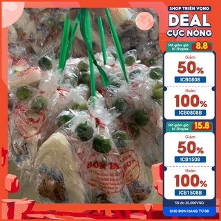 Bánh tráng xâu vò Bon Bon 1 xâu 10 gói bánh tráng trộn xâu vò sate tắc Tây Ninh - 04101419