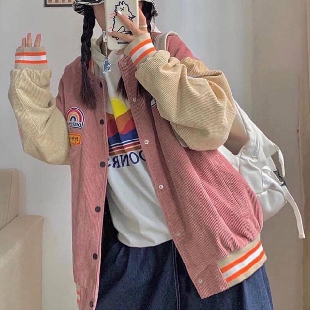 ÁO BOMBER NHUNG CẦU VÒNG | BigBuy360 - bigbuy360.vn