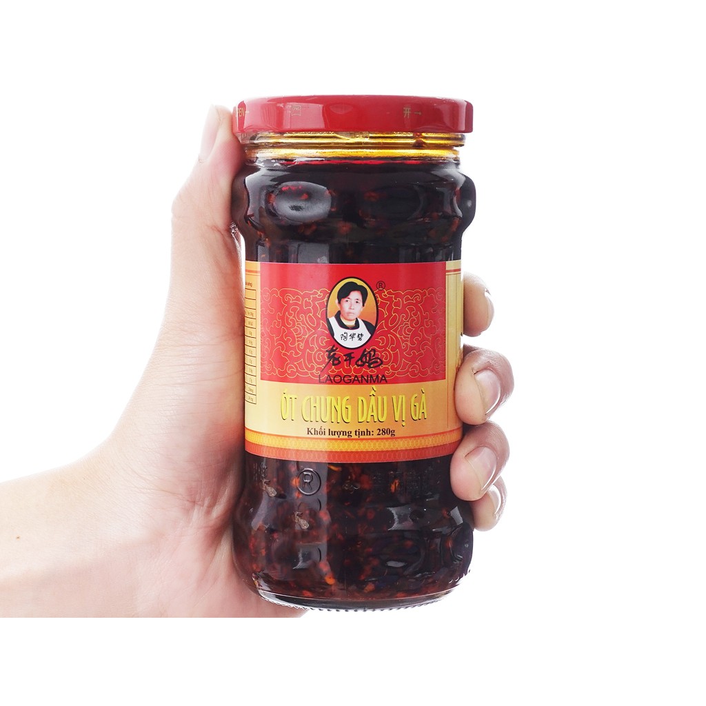 ỚT CHƯNG DẦU LAOGANMA VỊ GÀ 280gr