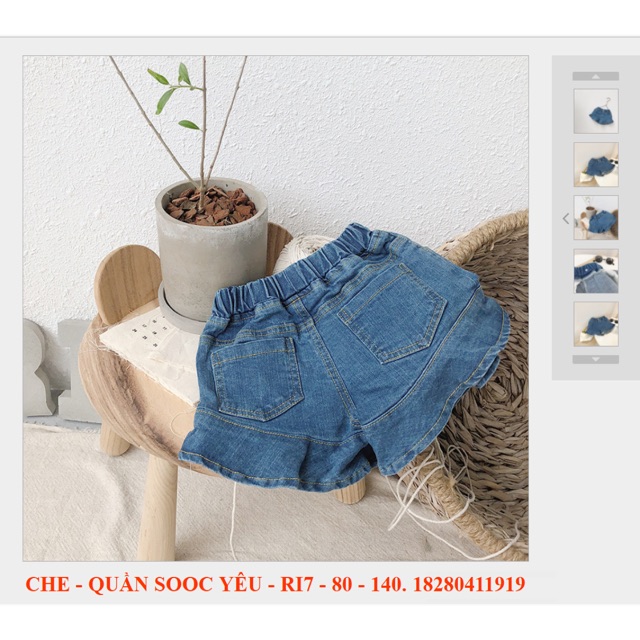 Quần bò bé trai gái