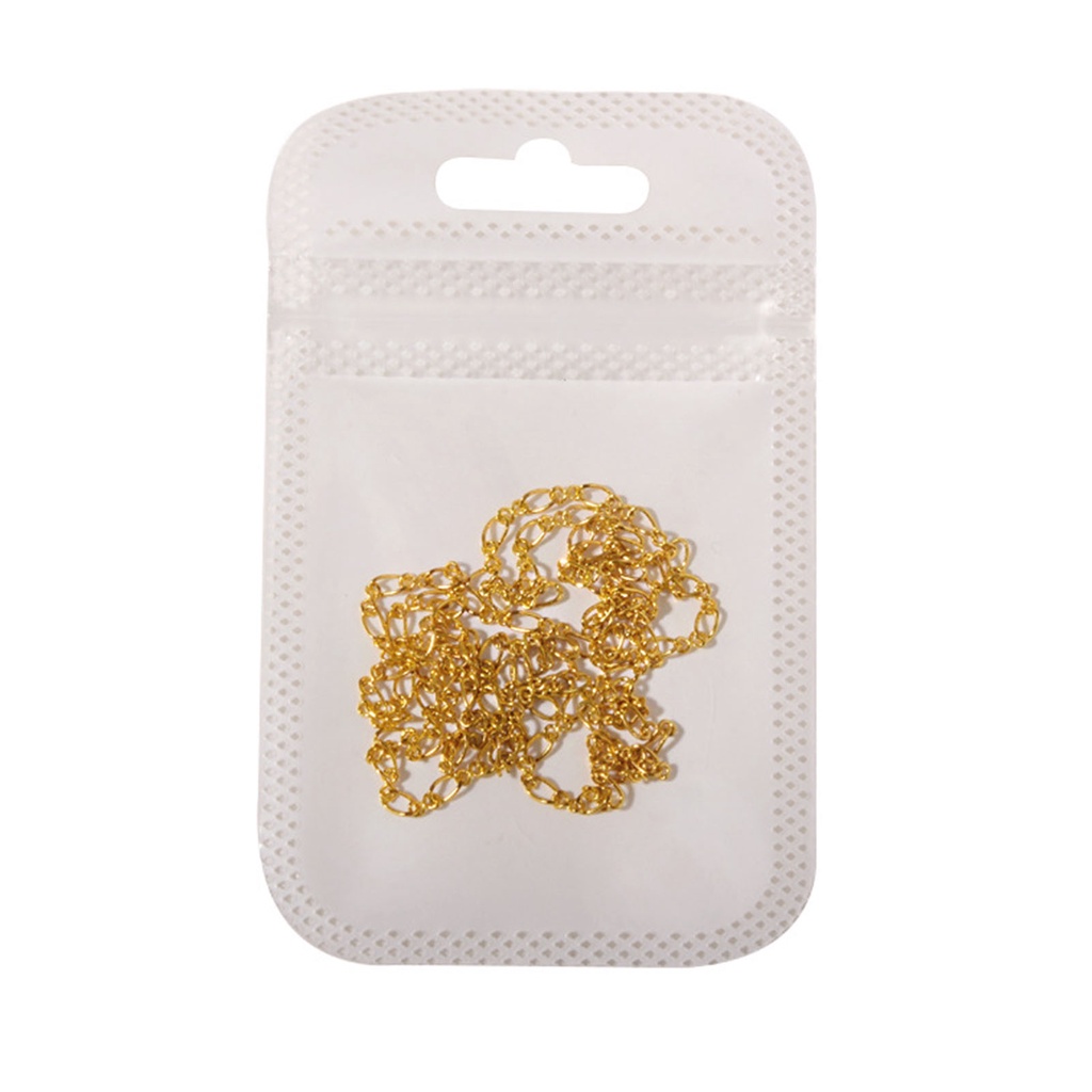 Dây Xích Kim Loại 3D Đa Năng Trang Trí Móng Tay DIY Cho Nữ