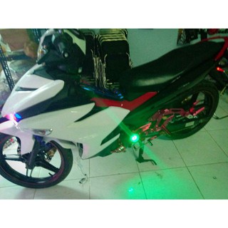 MANG CÁ EXCITER 150 LED ĐỔI MÀU