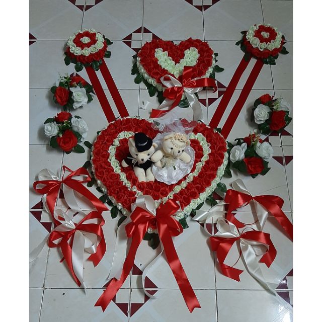 Hoa xe cưới hàng đẹp
