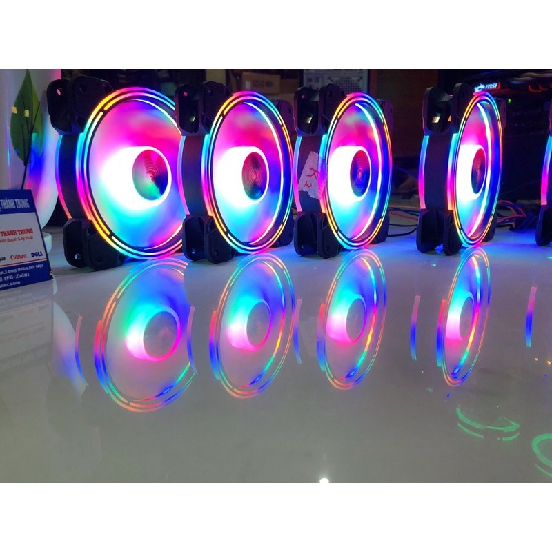 Quạt tản nhiệt Fan Led K2 RGB Coolmoon  -  Không Cần Hub