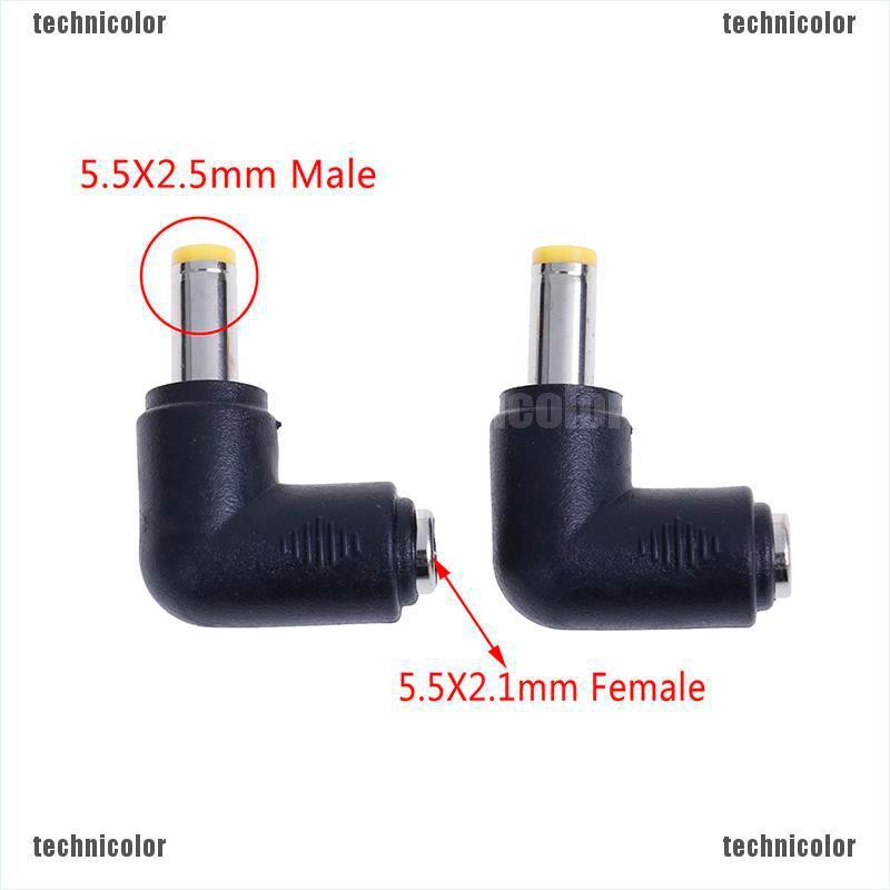 Bộ 2 Đầu Nối Dây Điện 5.5x2.1mm Female 5.5x2.5mm