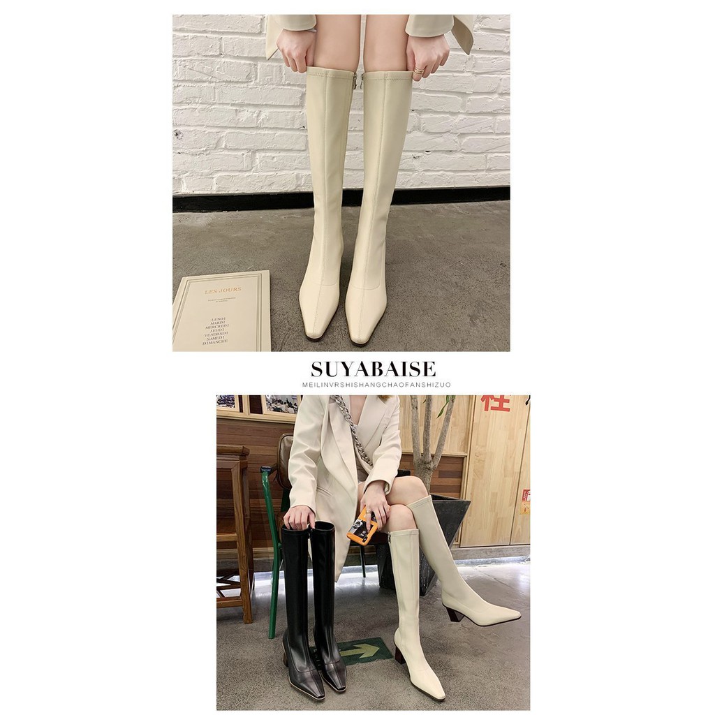 (MS 20918- XU HƯỚNG HOT)BOOTS ĐÙI MŨI NHỌN GÓT 7CM MẪU MỚI NHẤT HÀNG QUẢNG CHÂU CAO CẤP | BigBuy360 - bigbuy360.vn