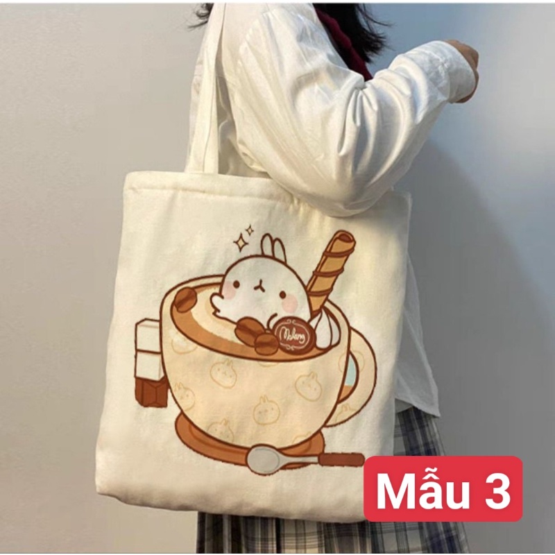 Túi vải đeo vai hình kute 2206_2