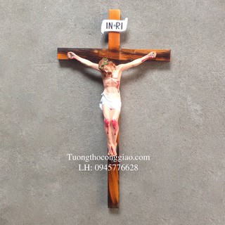 Tượng Chúa Chịu Nạn 25cm Composite