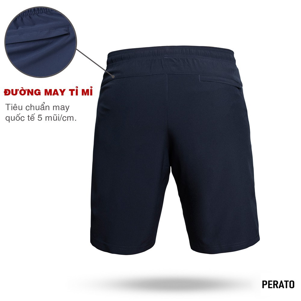 [Mã FAMALLT5 giảm 15% đơn 150K] Quần Đùi Nam PERATO (4 màu), Dáng Thể Thao, Siêu Nhẹ, Bền Màu, Ít Nhăn (QSGP21010-04) | BigBuy360 - bigbuy360.vn