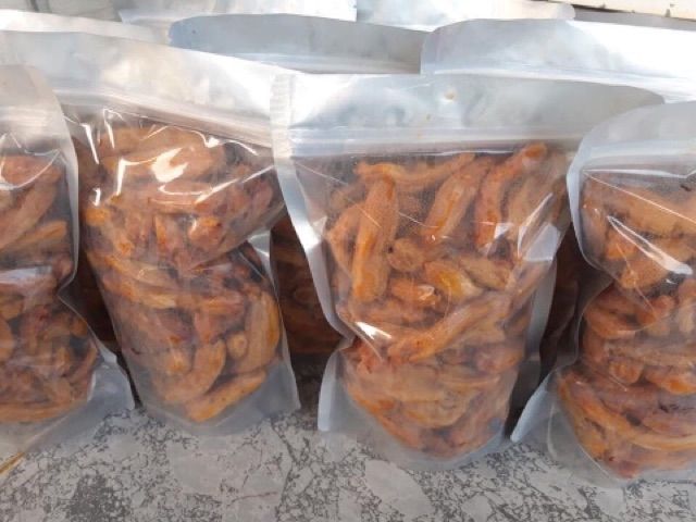 1kg chuối nguyên trái sấy dẻo ngọt nhẹ