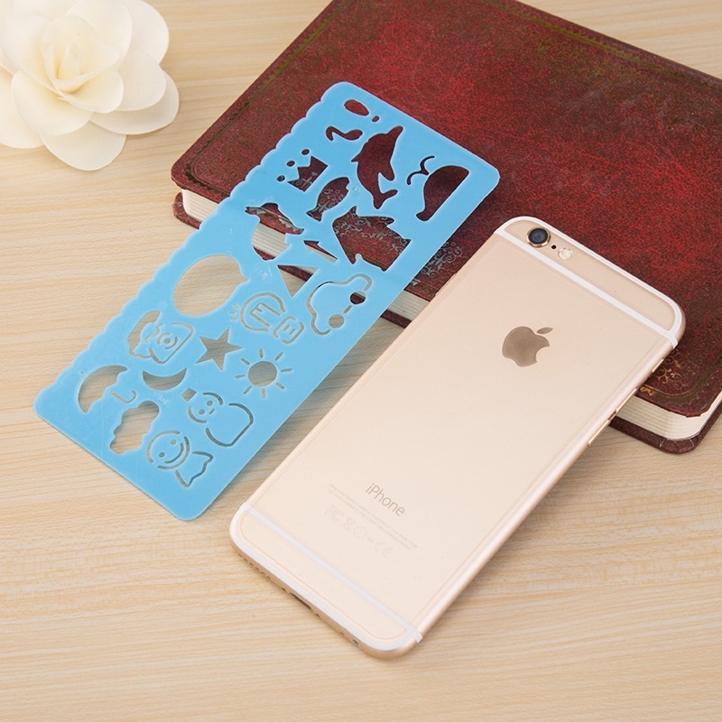 Thước vẽ tranh nhiều hình dạng dễ thương dành cho các bé