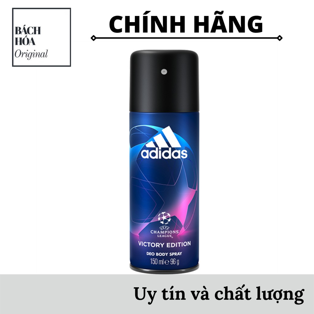 [Authentic] Xịt khử mùi ADIDAS CHAMPIONS LEAGUE VICTORY EDITION 150ML