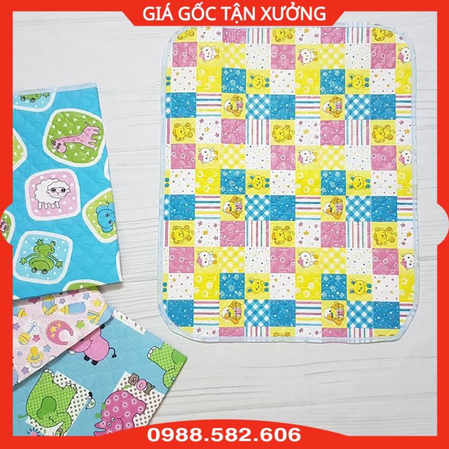 Chiếu Lót Nhựa Nhỏ Chống Tràn Cho Bé Sơ Sinh - Kích Thước 40x50cm - BTT00540