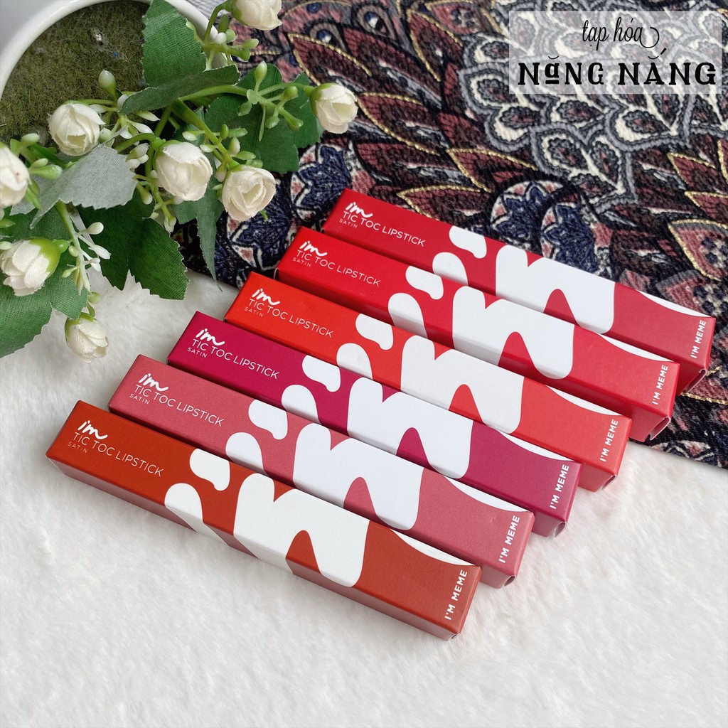 Son thỏi bấm I'm Meme Tic Toc Lipstick Satin