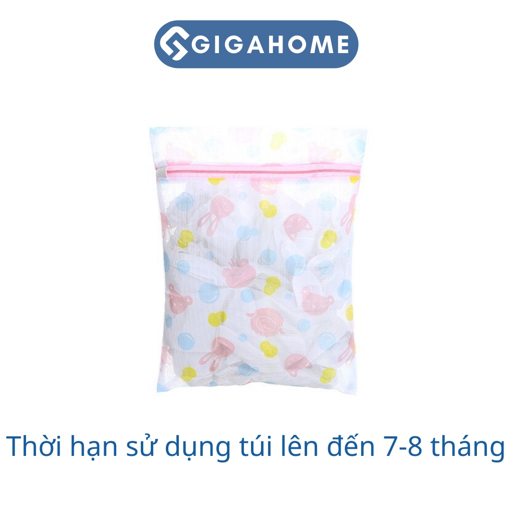 Túi Lưới Giặt Đựng Quần Áo, Đồ Lót Trong Máy Giặt GIGAHOME Tránh Bị Biến Dạng 40x50cm 6445