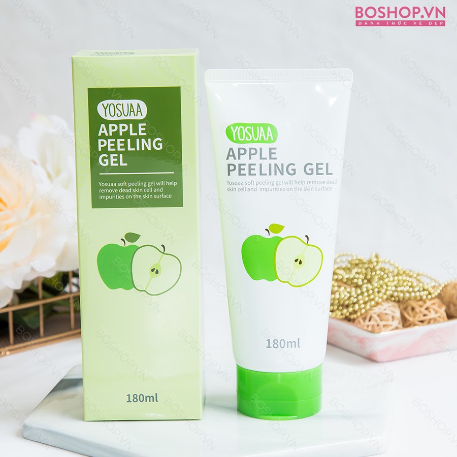 GEL TẨY TẾ BÀO CHẾT LÀM SÁNG DA YOSUAA PEELING GEL 180ML CHÍNH HÃNG - 4732