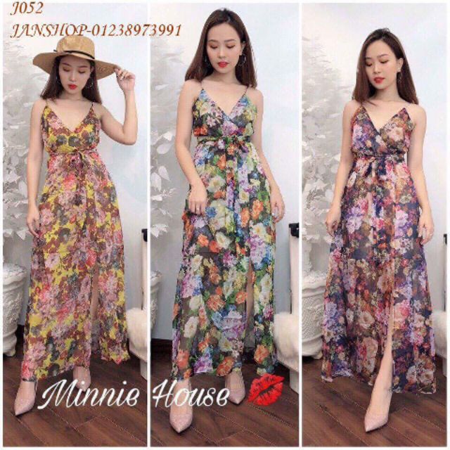 Đầm Maxi đi biển